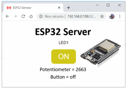 ESP32 server and I/O
